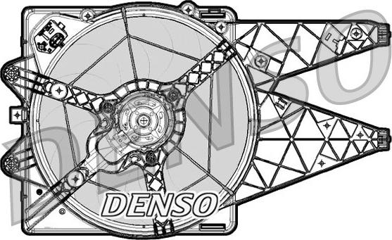 Denso DER09064 - Ventola, Raffreddamento motore www.autoricambi360.it