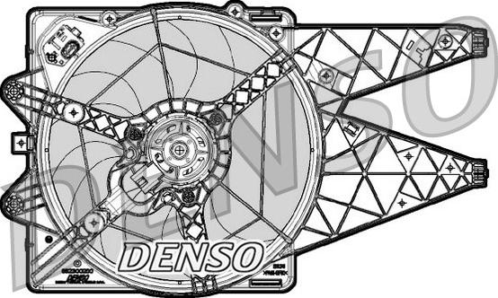 Denso DER09066 - Ventola, Raffreddamento motore www.autoricambi360.it
