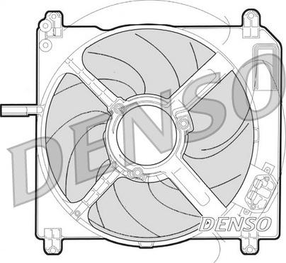 Denso DER09009 - Ventola, Raffreddamento motore www.autoricambi360.it