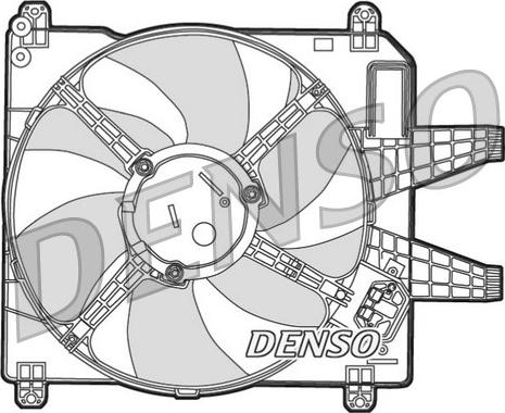 Denso DER09004 - Ventola, Raffreddamento motore www.autoricambi360.it