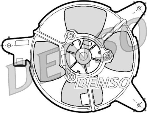 Denso DER09087 - Ventola, Raffreddamento motore www.autoricambi360.it
