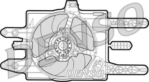 Denso DER09031 - Ventola, Raffreddamento motore www.autoricambi360.it