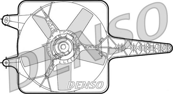 Denso DER09071 - Ventola, Raffreddamento motore www.autoricambi360.it