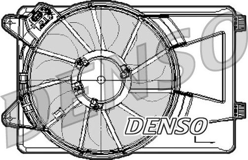 Denso DER09301 - Ventola, Raffreddamento motore www.autoricambi360.it