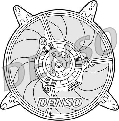 Denso DER09290 - Ventola, Raffreddamento motore www.autoricambi360.it