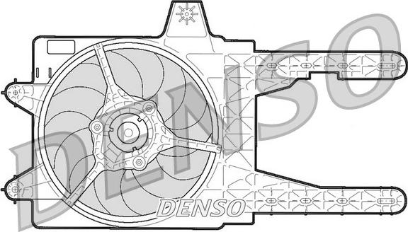 Denso DER09245 - Ventola, Raffreddamento motore www.autoricambi360.it