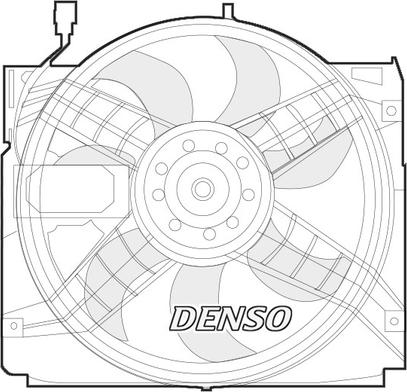 Denso DER05004 - Ventola, Raffreddamento motore www.autoricambi360.it