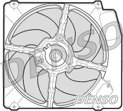 Denso DER01203 - Ventola, Raffreddamento motore www.autoricambi360.it