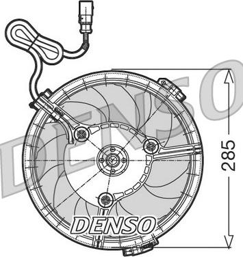 Denso DER02005 - Ventola, Raffreddamento motore www.autoricambi360.it