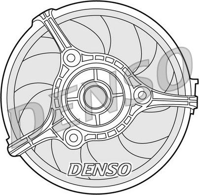 Denso DER02002 - Ventola, Raffreddamento motore www.autoricambi360.it
