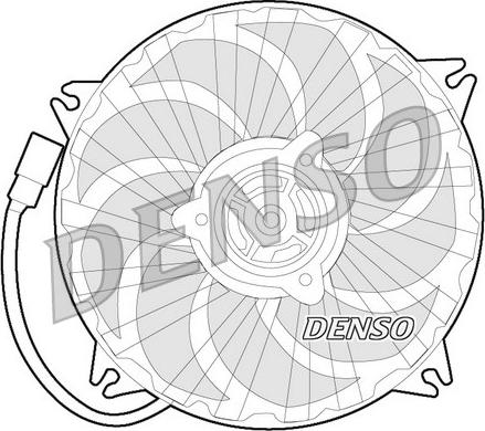 Denso DER07007 - Ventola, Raffreddamento motore www.autoricambi360.it