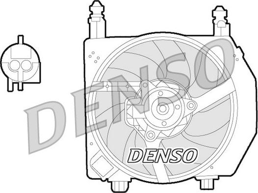 Denso DER10006 - Ventola, Raffreddamento motore www.autoricambi360.it
