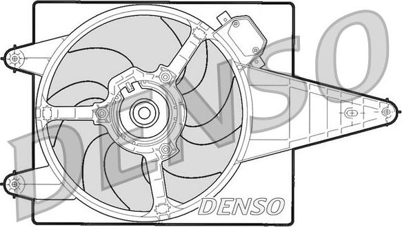 Denso DER13204 - Ventola, Raffreddamento motore www.autoricambi360.it