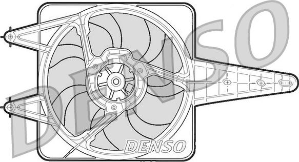 Denso DER13203 - Ventola, Raffreddamento motore www.autoricambi360.it