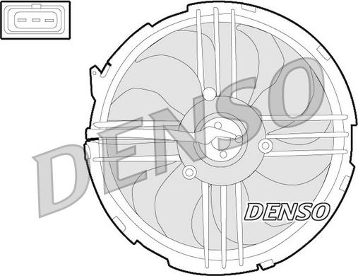 Denso DER32009 - Ventola, Raffreddamento motore www.autoricambi360.it