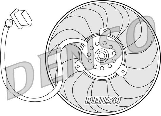 Denso DER32004 - Ventola, Raffreddamento motore www.autoricambi360.it