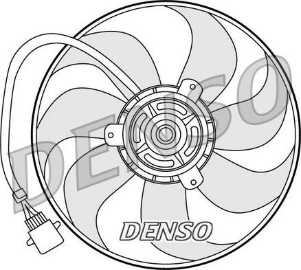 Denso DER32006 - Ventola, Raffreddamento motore www.autoricambi360.it