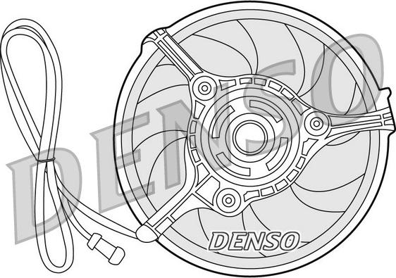 Denso DER32008 - Ventola, Raffreddamento motore www.autoricambi360.it