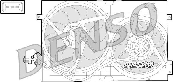 Denso DER32010 - Ventola, Raffreddamento motore www.autoricambi360.it