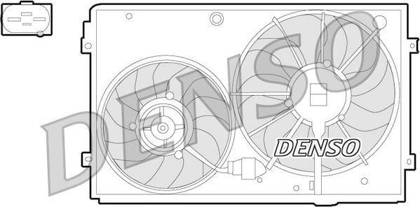 Denso DER32011 - Ventola, Raffreddamento motore www.autoricambi360.it