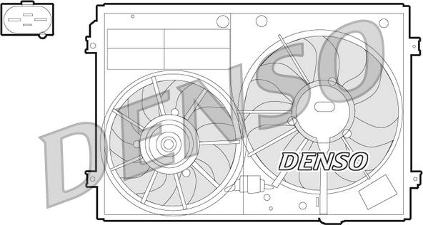 Denso DER32012 - Ventola, Raffreddamento motore www.autoricambi360.it