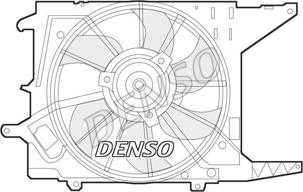 Denso DER37003 - Ventola, Raffreddamento motore www.autoricambi360.it
