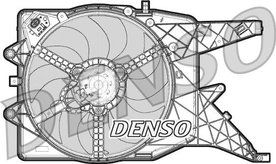 Denso DER20010 - Ventola, Raffreddamento motore www.autoricambi360.it