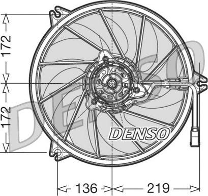 Denso DER21005 - Ventola, Raffreddamento motore www.autoricambi360.it