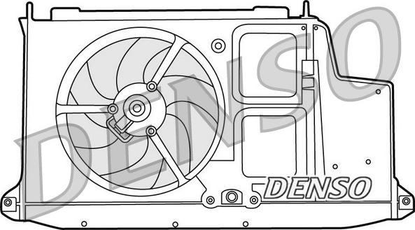 Denso DER21012 - Ventola, Raffreddamento motore www.autoricambi360.it