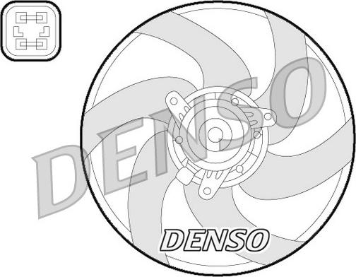 Denso DER21022 - Ventola, Raffreddamento motore www.autoricambi360.it