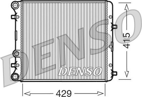 Denso DRM27002 - Radiatore, Raffreddamento motore www.autoricambi360.it