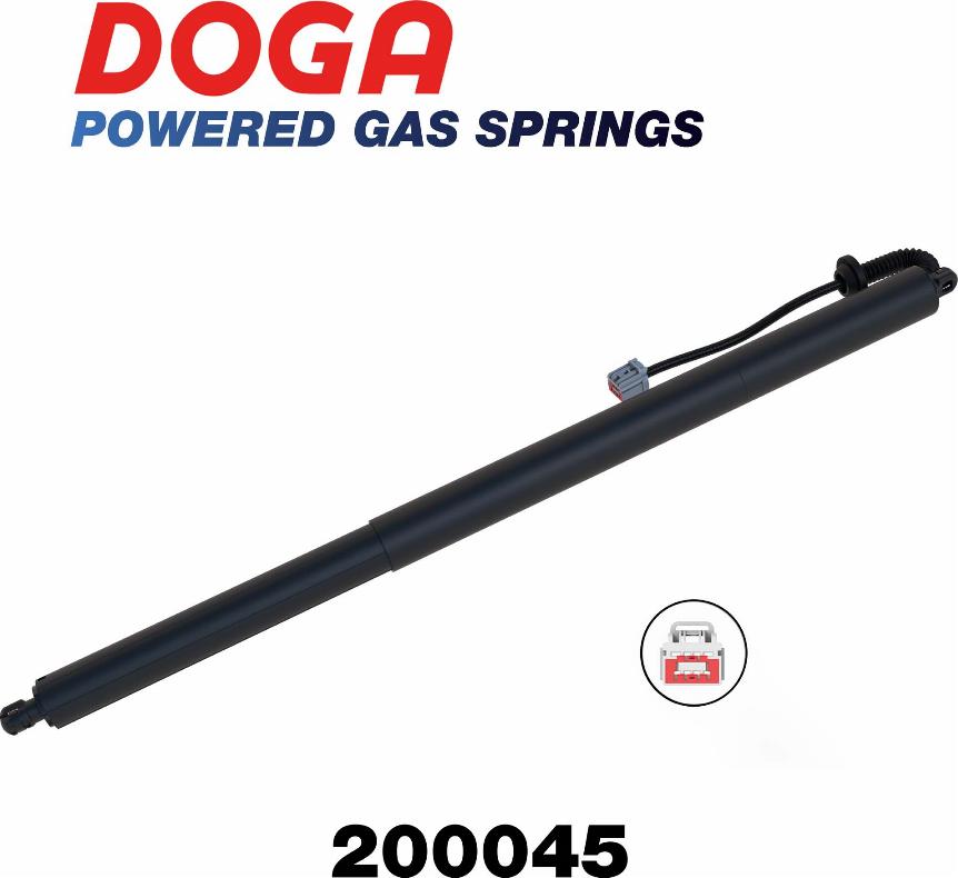 DOGA 200045 - Motore elettrico, Cofano posteriore www.autoricambi360.it