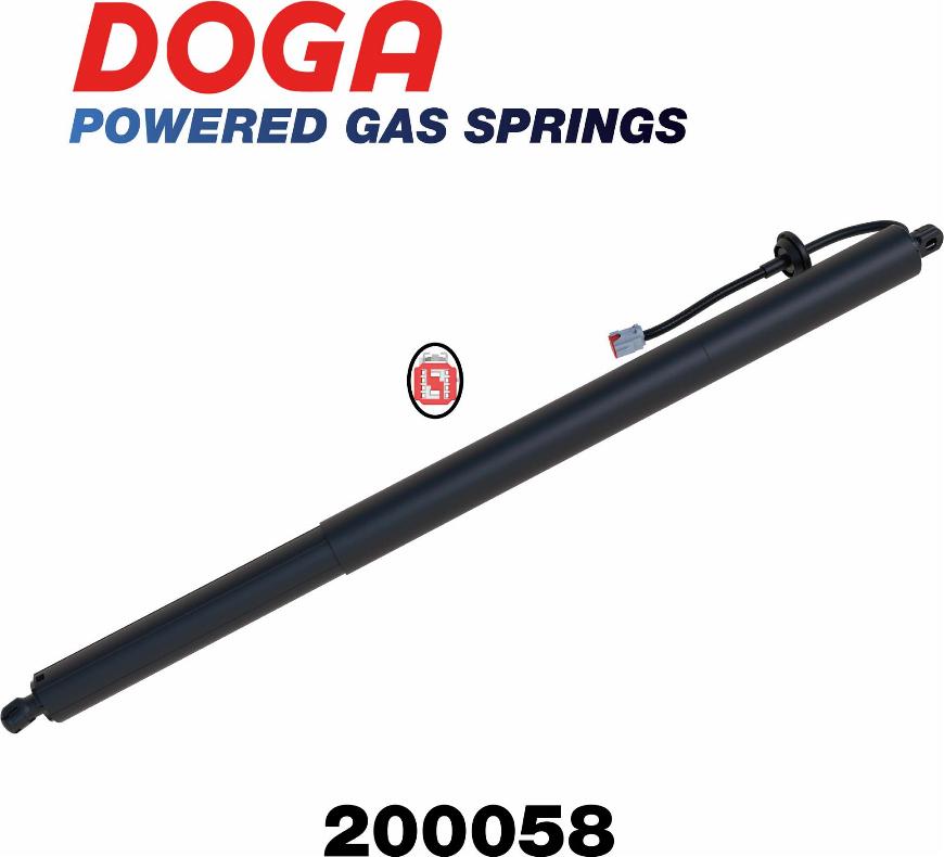 DOGA 200058 - Motore elettrico, Cofano posteriore www.autoricambi360.it