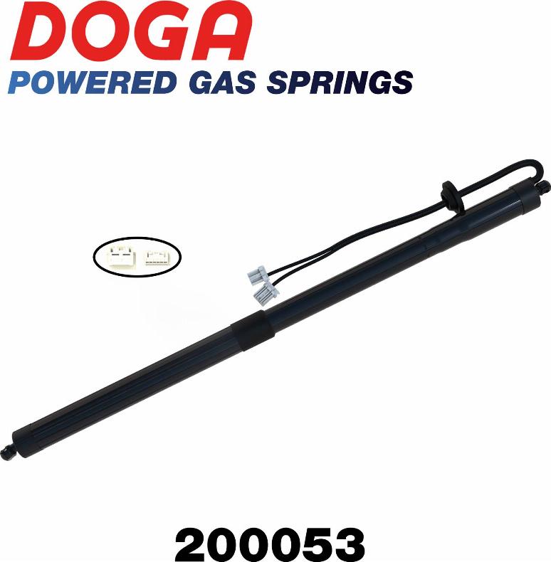 DOGA 200053 - Motore elettrico, Cofano posteriore www.autoricambi360.it