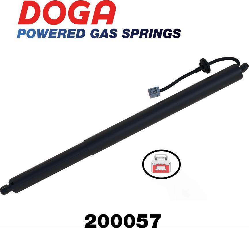 DOGA 200057 - Motore elettrico, Cofano posteriore www.autoricambi360.it
