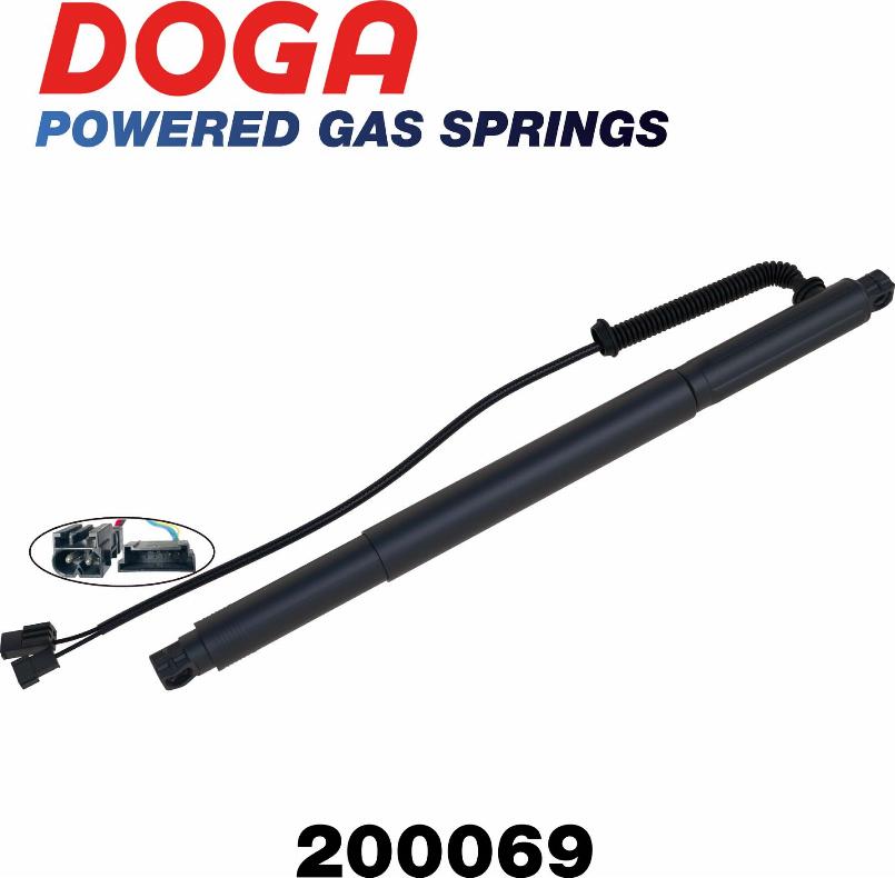 DOGA 200069 - Motore elettrico, Cofano posteriore www.autoricambi360.it