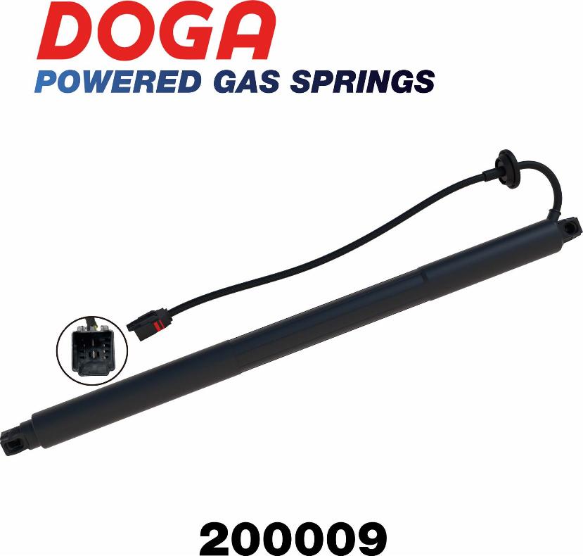 DOGA 200009 - Motore elettrico, Cofano posteriore www.autoricambi360.it