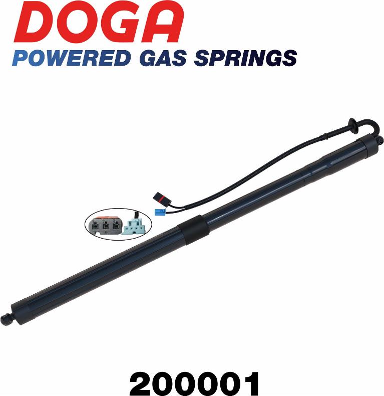 DOGA 200001 - Motore elettrico, Cofano posteriore www.autoricambi360.it