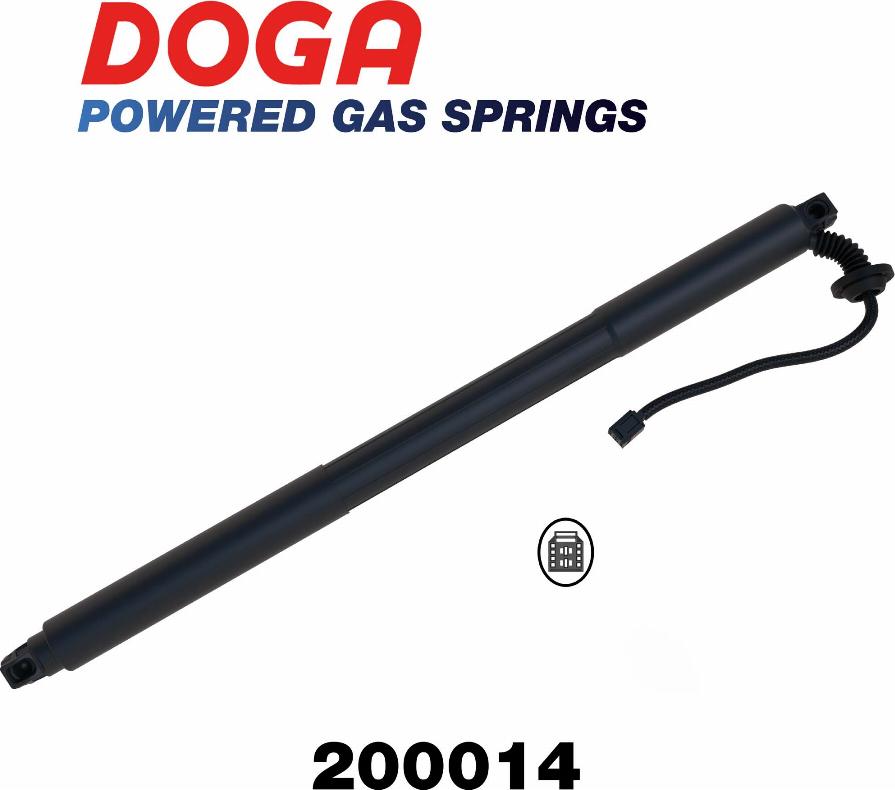 DOGA 200014 - Motore elettrico, Cofano posteriore www.autoricambi360.it