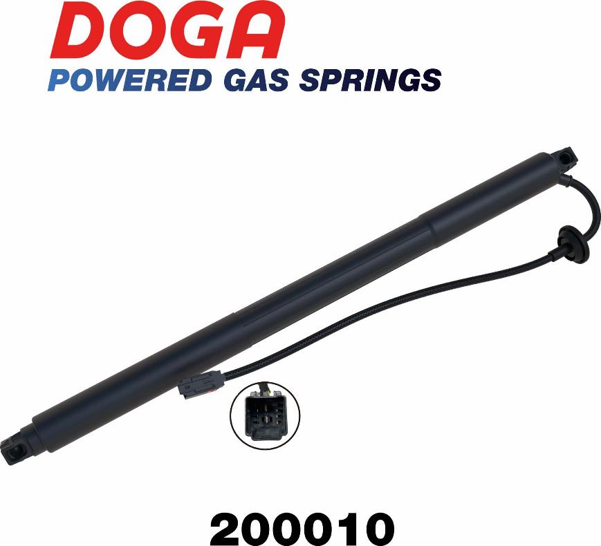 DOGA 200010 - Motore elettrico, Cofano posteriore www.autoricambi360.it