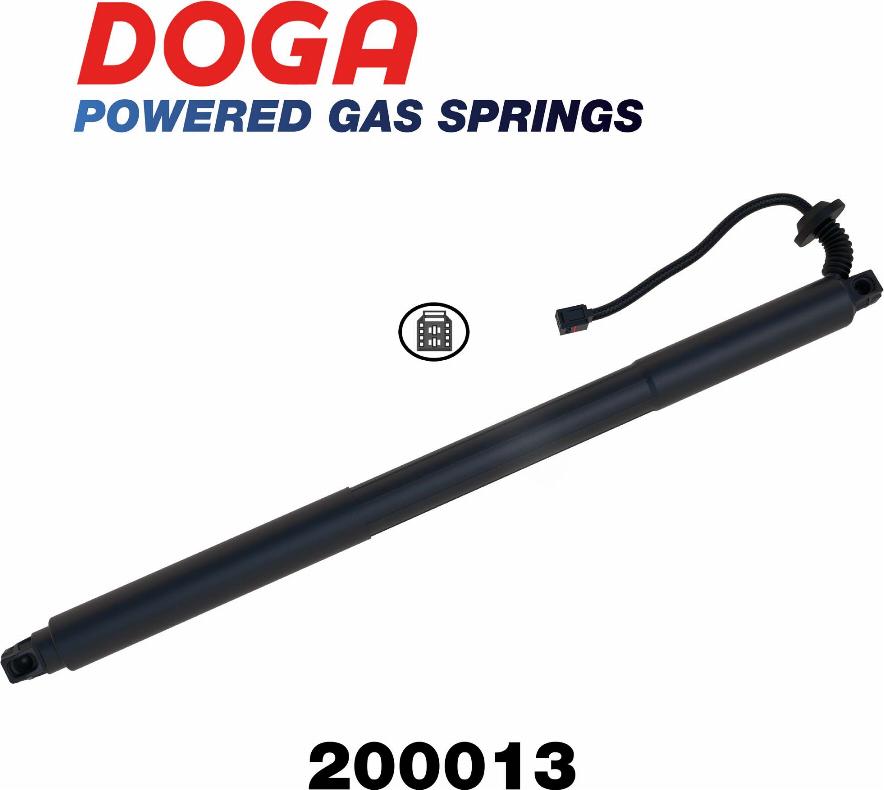 DOGA 200013 - Motore elettrico, Cofano posteriore www.autoricambi360.it