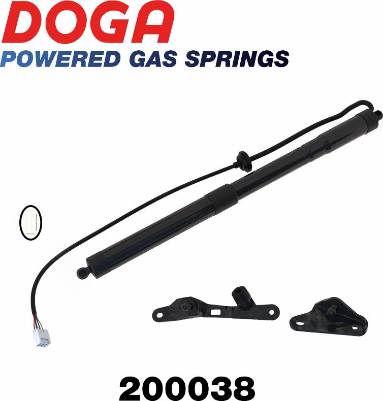 DOGA 200038 - Motore elettrico, Cofano posteriore www.autoricambi360.it