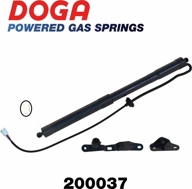 DOGA 200037 - Motore elettrico, Cofano posteriore www.autoricambi360.it