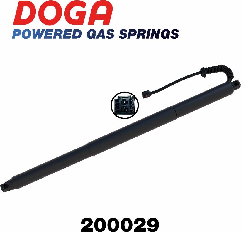 DOGA 200029 - Motore elettrico, Cofano posteriore www.autoricambi360.it