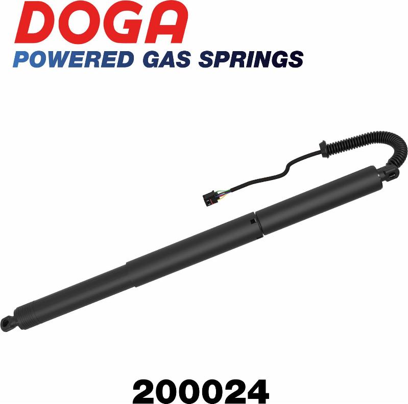 DOGA 200024 - Motore elettrico, Cofano posteriore www.autoricambi360.it