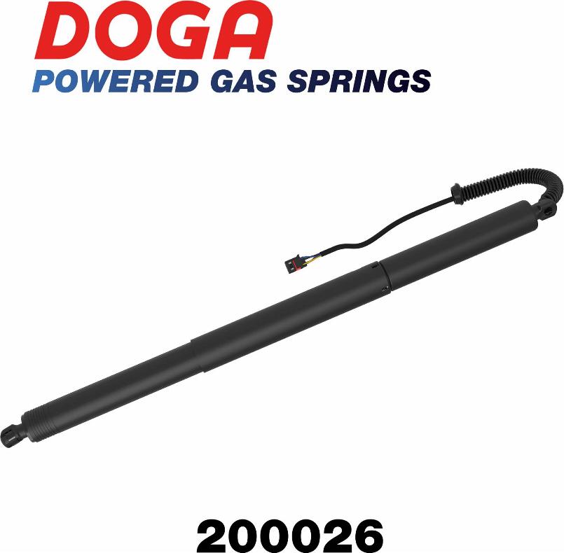 DOGA 200026 - Motore elettrico, Cofano posteriore www.autoricambi360.it