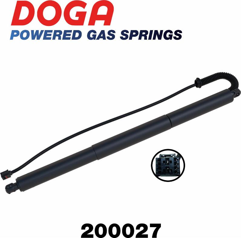 DOGA 200027 - Motore elettrico, Cofano posteriore www.autoricambi360.it