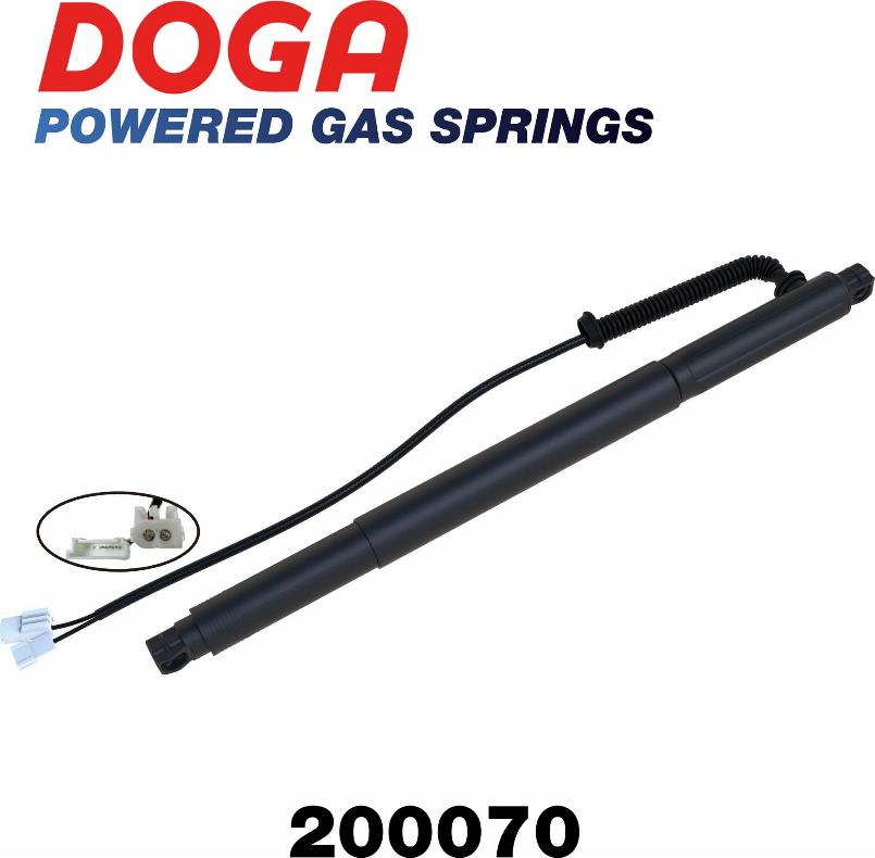 DOGA 200070 - Motore elettrico, Cofano posteriore www.autoricambi360.it