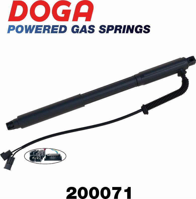 DOGA 200071 - Motore elettrico, Cofano posteriore www.autoricambi360.it