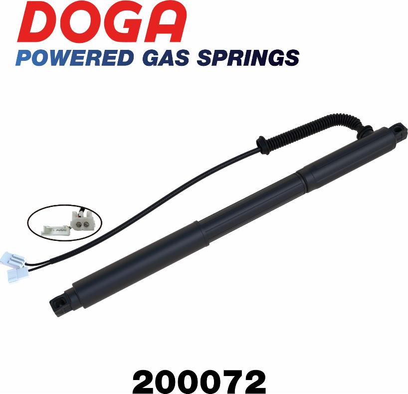 DOGA 200072 - Motore elettrico, Cofano posteriore www.autoricambi360.it